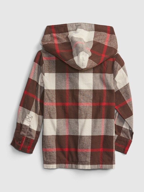 GAP Dětská svrchní flanelová košile GAP