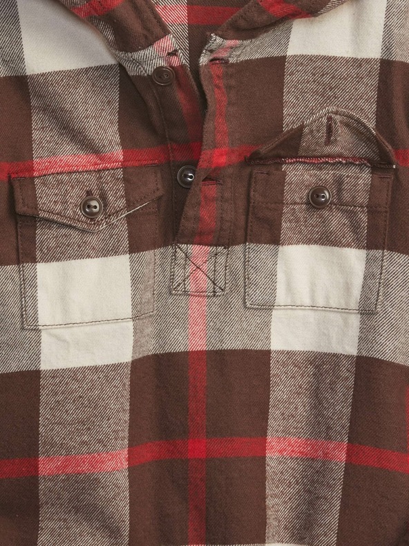 GAP Dětská svrchní flanelová košile GAP