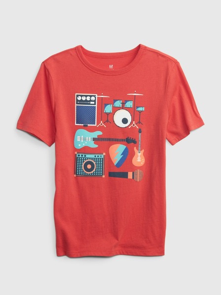 GAP Dětské tričko music organic GAP