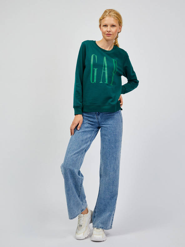 GAP Mikina s logem a rozparky GAP