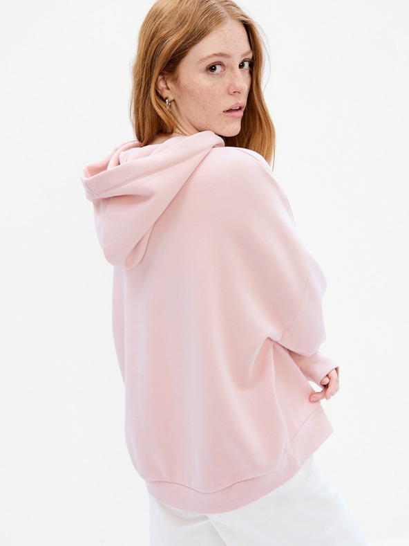 GAP Mikina vintage soft s kapucí a logem GAP