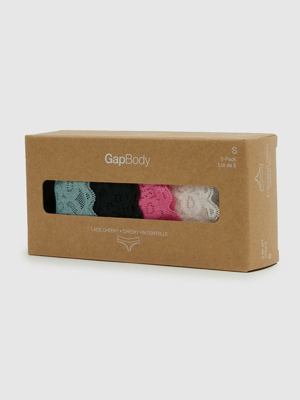 GAP Spodní krajkové kalhoty, 5 ks GAP