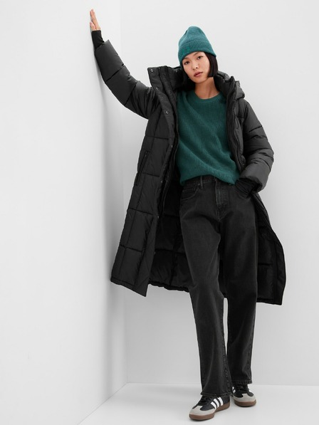 GAP Dlouhý prošívaný kabát GAP