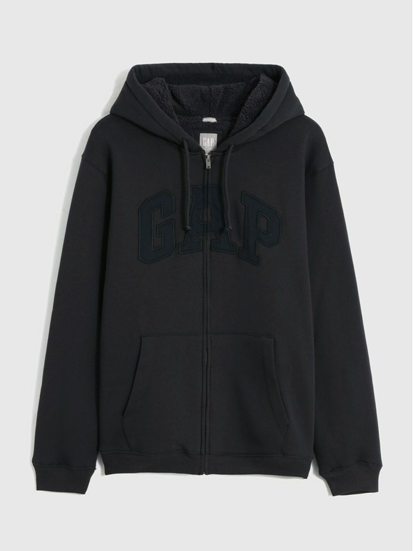 GAP Mikina vintage soft logo sherpa GAP