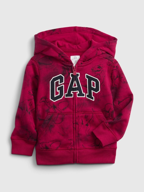 GAP Dětská mikina na zip Gap logo GAP