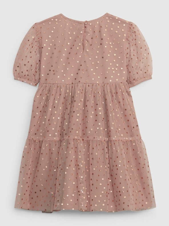 GAP Dětské tylové šaty s hvězdami GAP