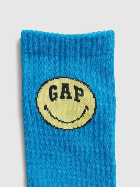GAP Ponožky Gap × SmileyWorld®, 3 páry GAP
