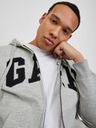 GAP Mikina GAP logo fleece zip