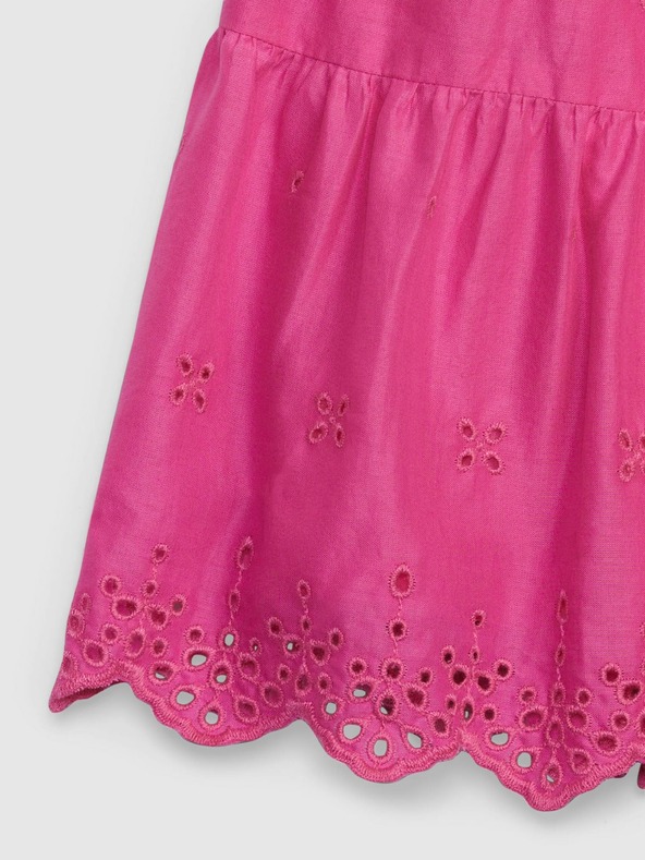 GAP Baby šaty s madeirou GAP