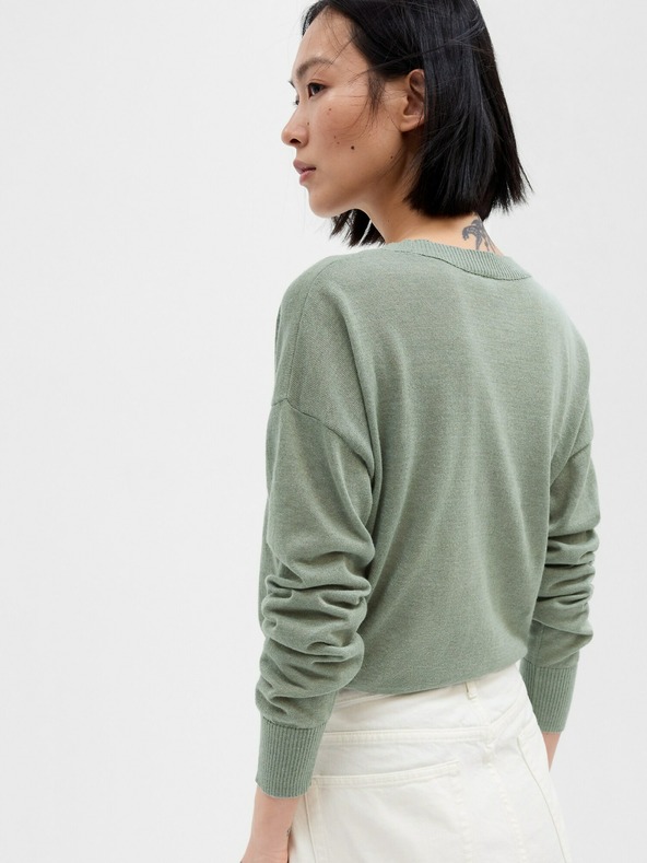 GAP Lněný svetr GAP