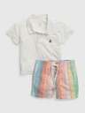 GAP Baby set polo tričko a kraťasy GAP