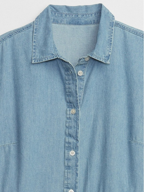 GAP Džínové šaty s volány GAP