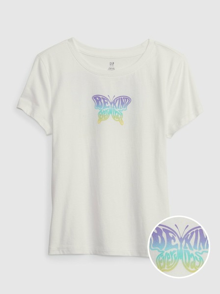 GAP Dětské tričko s potiskem Gap