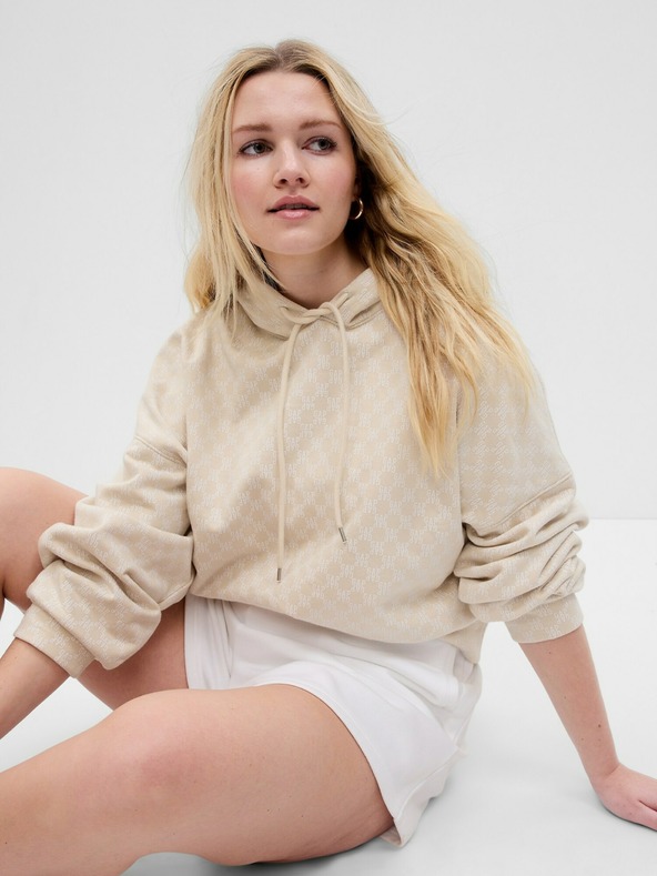 GAP Mikina vintage soft crop GAP