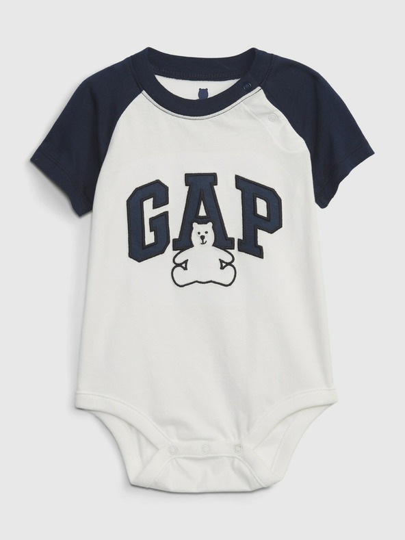 GAP Baby body Mix & Match s logem GAP