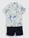 GAP Baby lněný outfit set Brannan Bear GAP