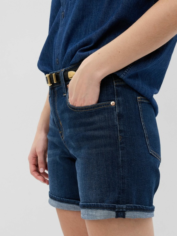 GAP Džínové kraťasy girlfriend GAP