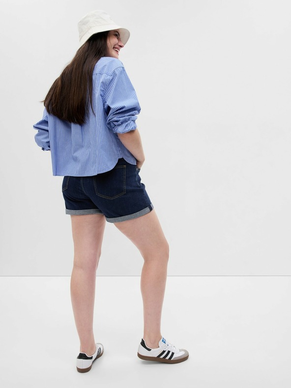 GAP Džínové kraťasy girlfriend GAP