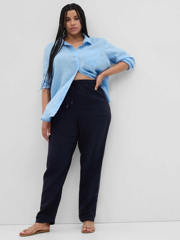 GAP Mušelínové kalhoty GAP