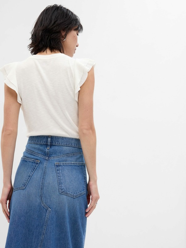 GAP Tričko s volánovými rukávy GAP