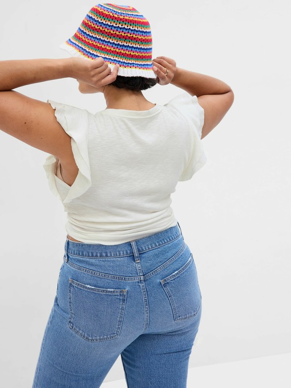 GAP Tričko s volánovými rukávy GAP