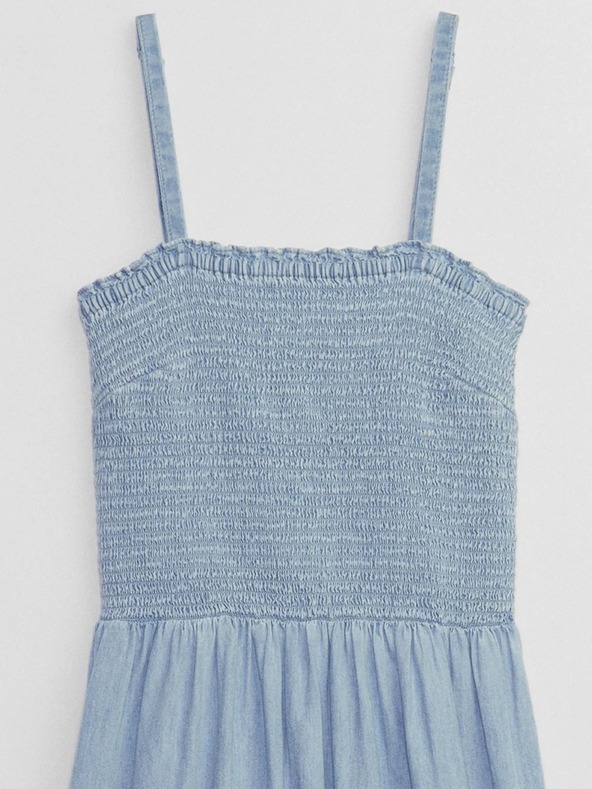 GAP Džínové šaty na ramínka GAP