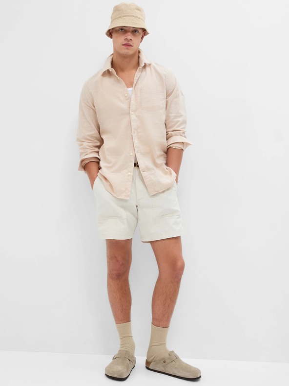 GAP Lněná košile standard GAP