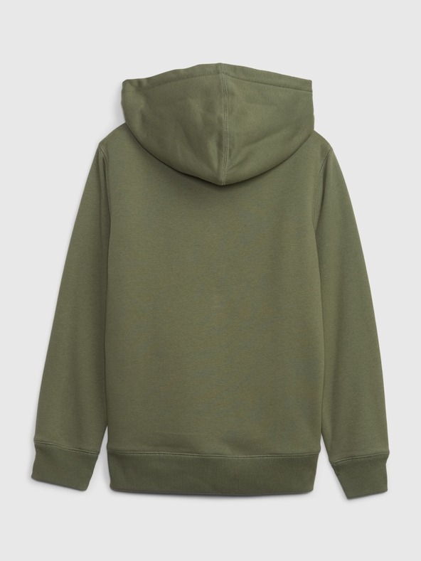 GAP Dětská zateplená mikina s logem GAP