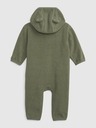 GAP Baby overal fleece s logem GAP