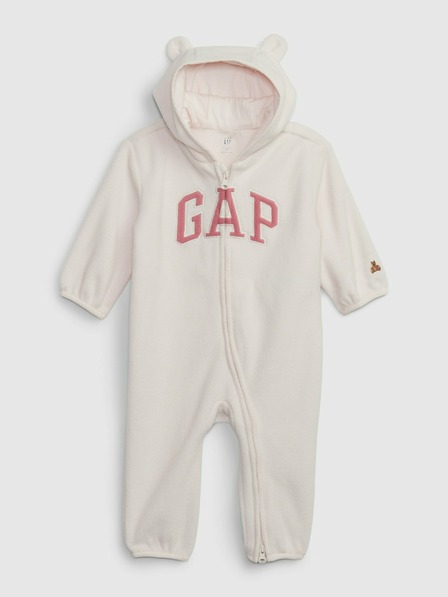 GAP Baby overal fleece s logem GAP