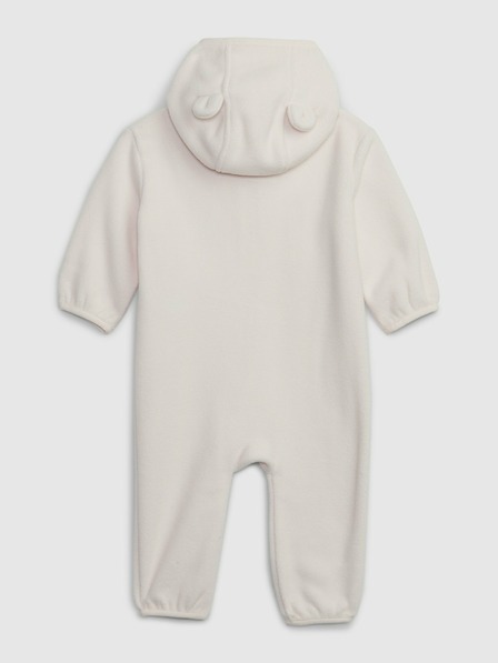 GAP Baby overal fleece s logem GAP