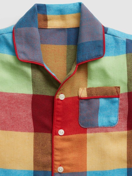 GAP Dětské kostkované pyžamo GAP