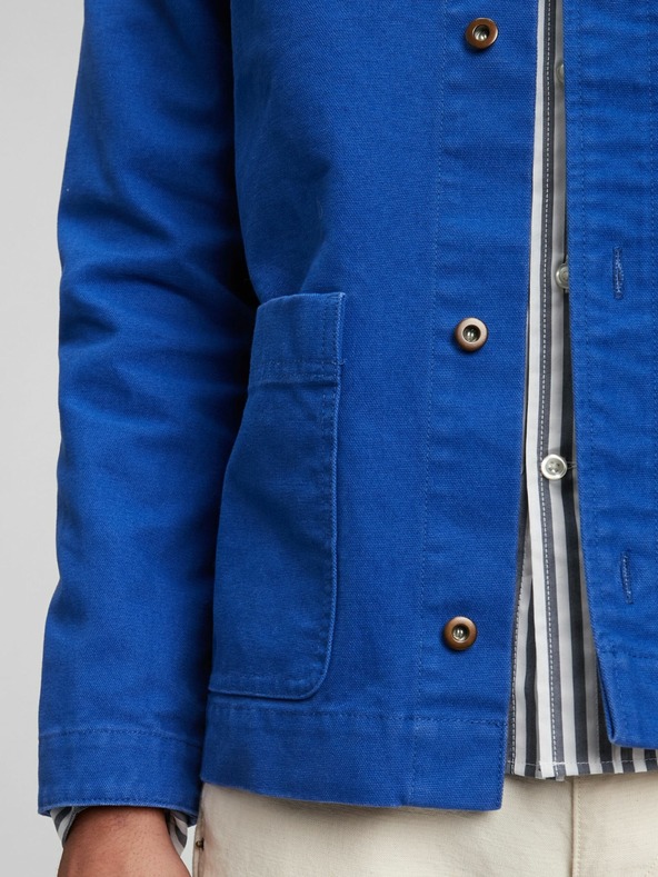 GAP Bavlněná bunda s límcem GAP