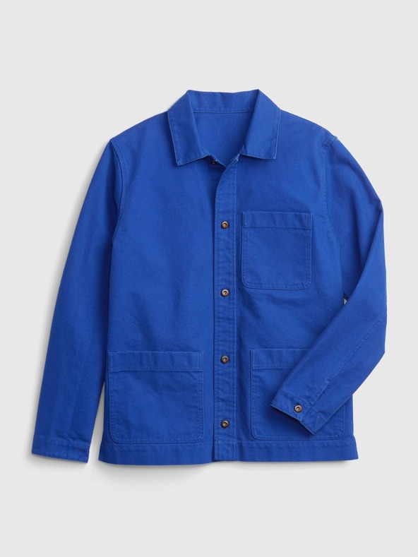 GAP Bavlněná bunda s límcem GAP