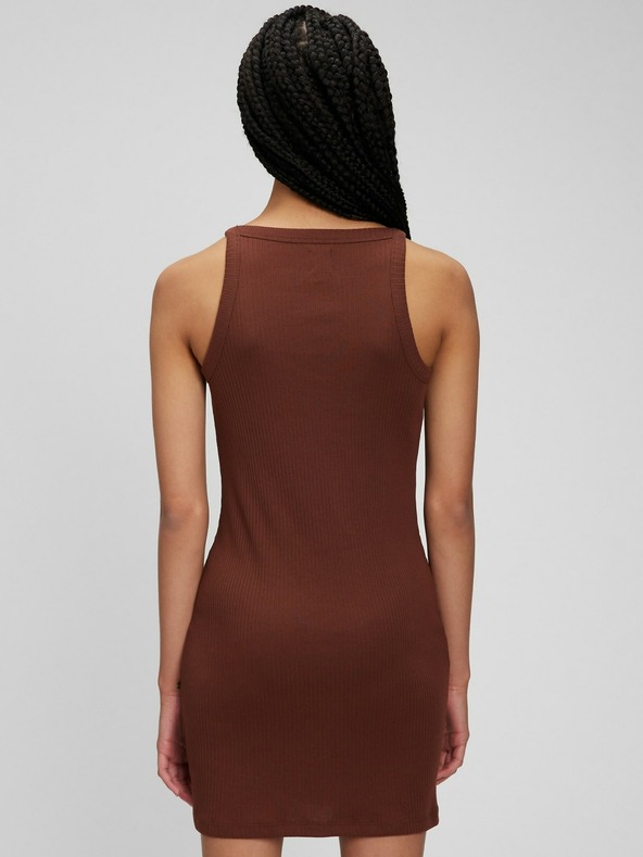 GAP Mini šaty z žebrovaného úpletu GAP