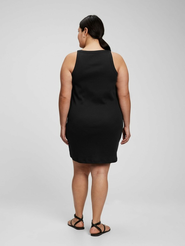 GAP Mini šaty z žebrovaného úpletu GAP