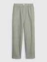GAP Lněné kalhoty GAP