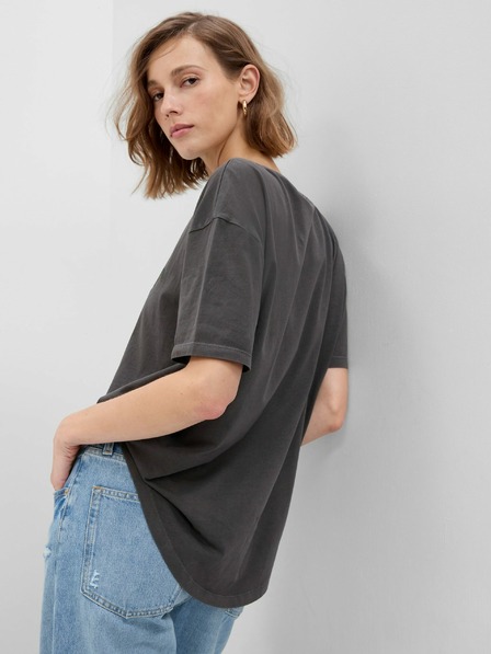 GAP Tričko s květinovým logem GAP