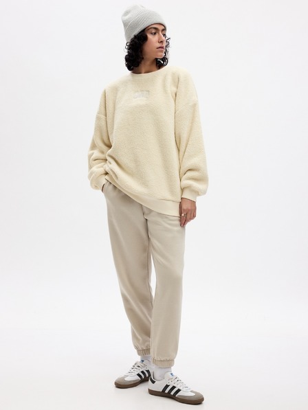 GAP Plyšová mikina s logem GAP