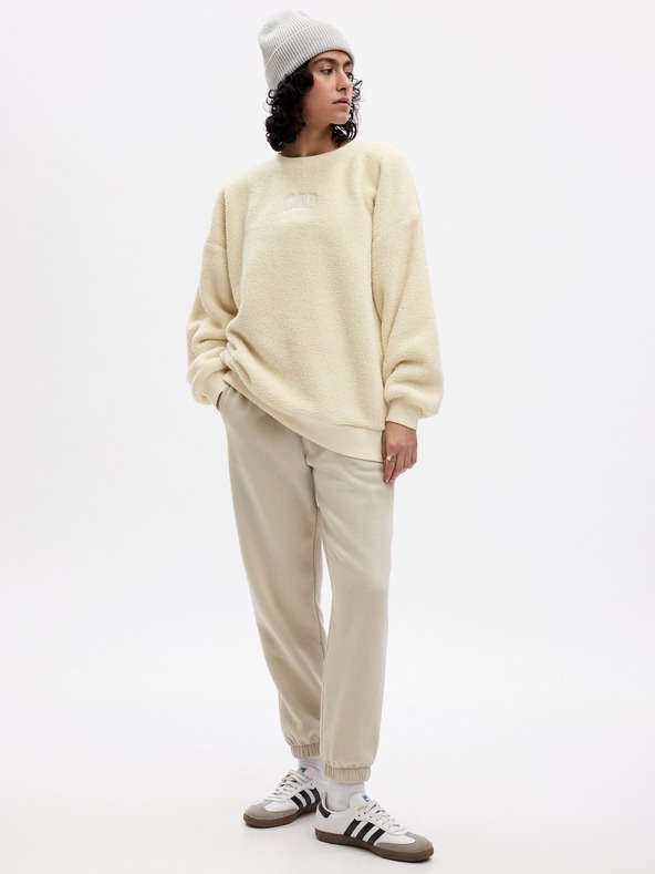 GAP Plyšová mikina s logem GAP