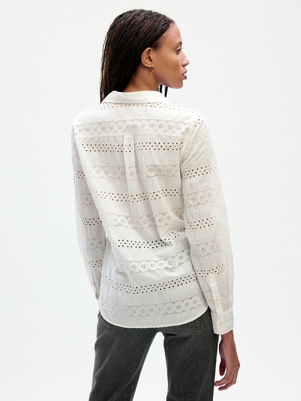 GAP Krajková košile crop GAP