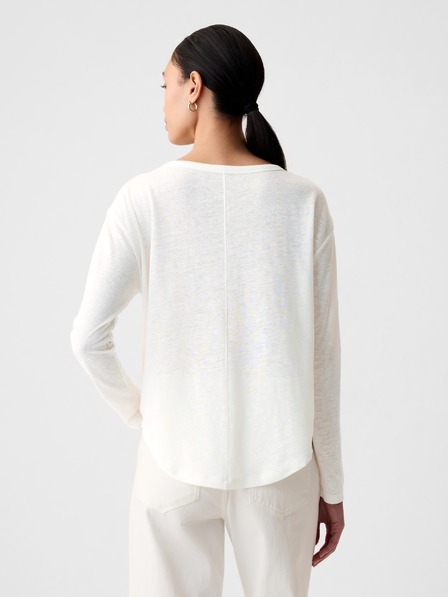 GAP Lněné tričko GAP