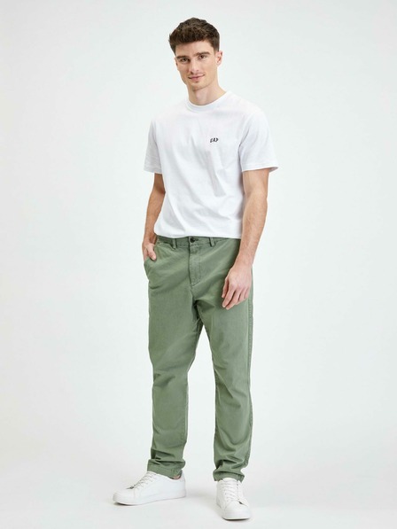 GAP Kalhoty khaki straight taper GAP