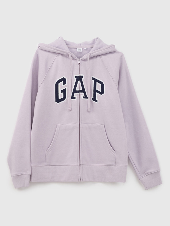 GAP Mikina na zip s logem GAP