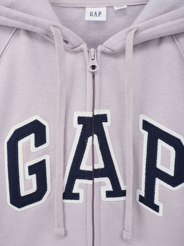 GAP Mikina na zip s logem GAP