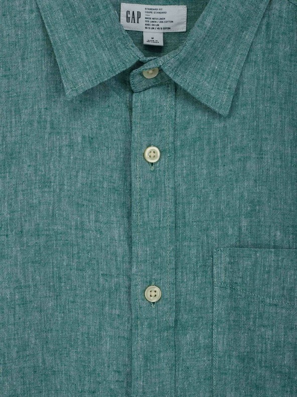 GAP Lněná košile standard GAP