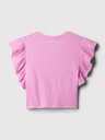 GAP Baby crop top s volánky GAP