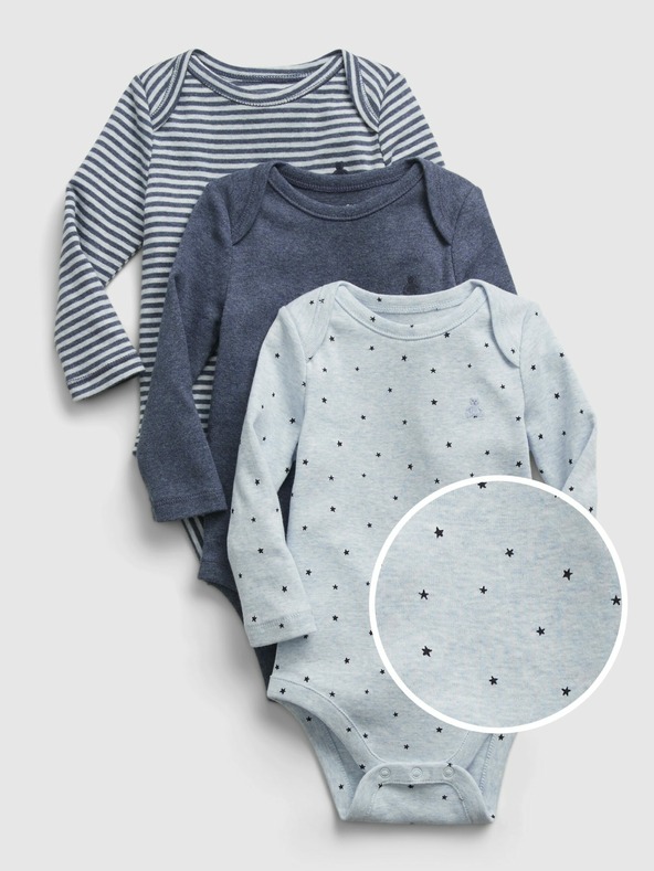 GAP Baby body organic first favorit, 3 ks GAP