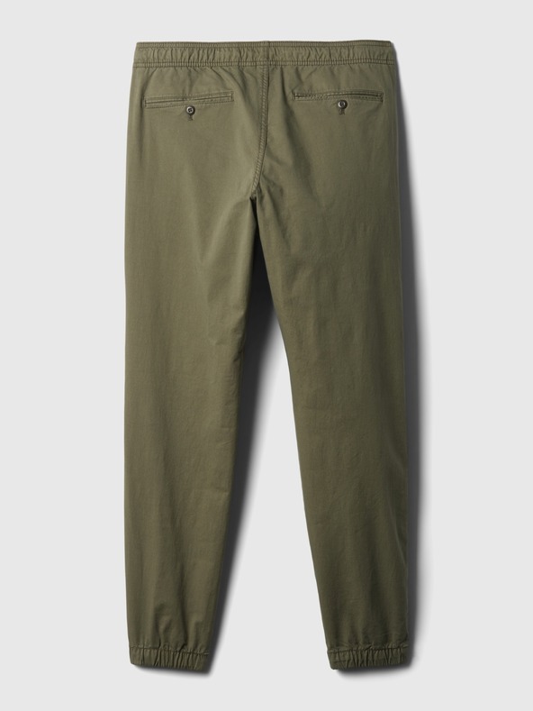 GAP Kalhoty slim canvas joggers GapFlex GAP