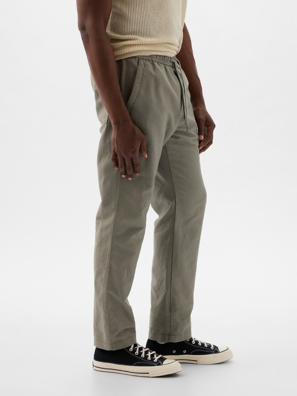 GAP Lněné kalhoty GAP